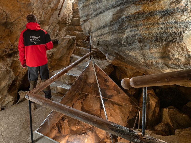 Chýnovská jeskyně. Foto: Jaroslav Šanda. Zdroj: Správa jeskyní ČR