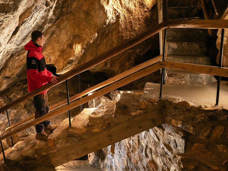 Chýnovská jeskyně. Foto: Jaroslav Šanda. Zdroj: Správa jeskyní ČR