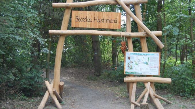 Stezka hastrmanů. Zdroj: ZOD Brniště