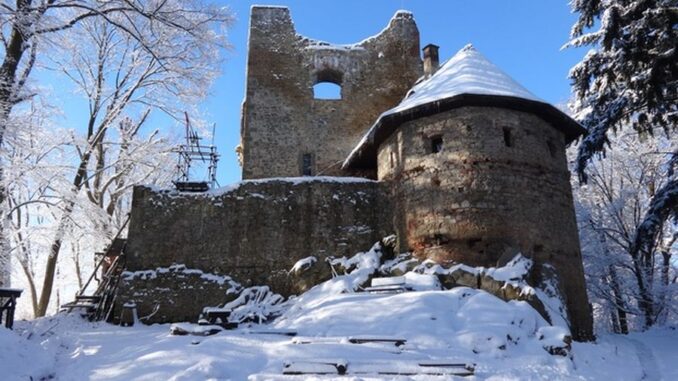 Hrad Cimburk u Koryčan. Zdroj: cimburk.eu