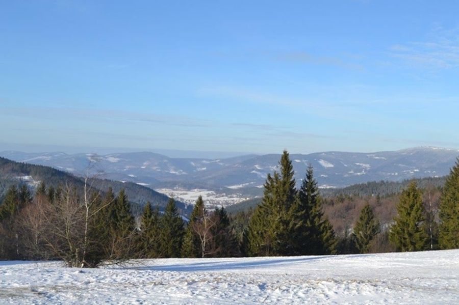 Naučná stezka přes hřeben Soláň – výhled. Zdroj: Centrála cestovního ruchu Východní Moravy