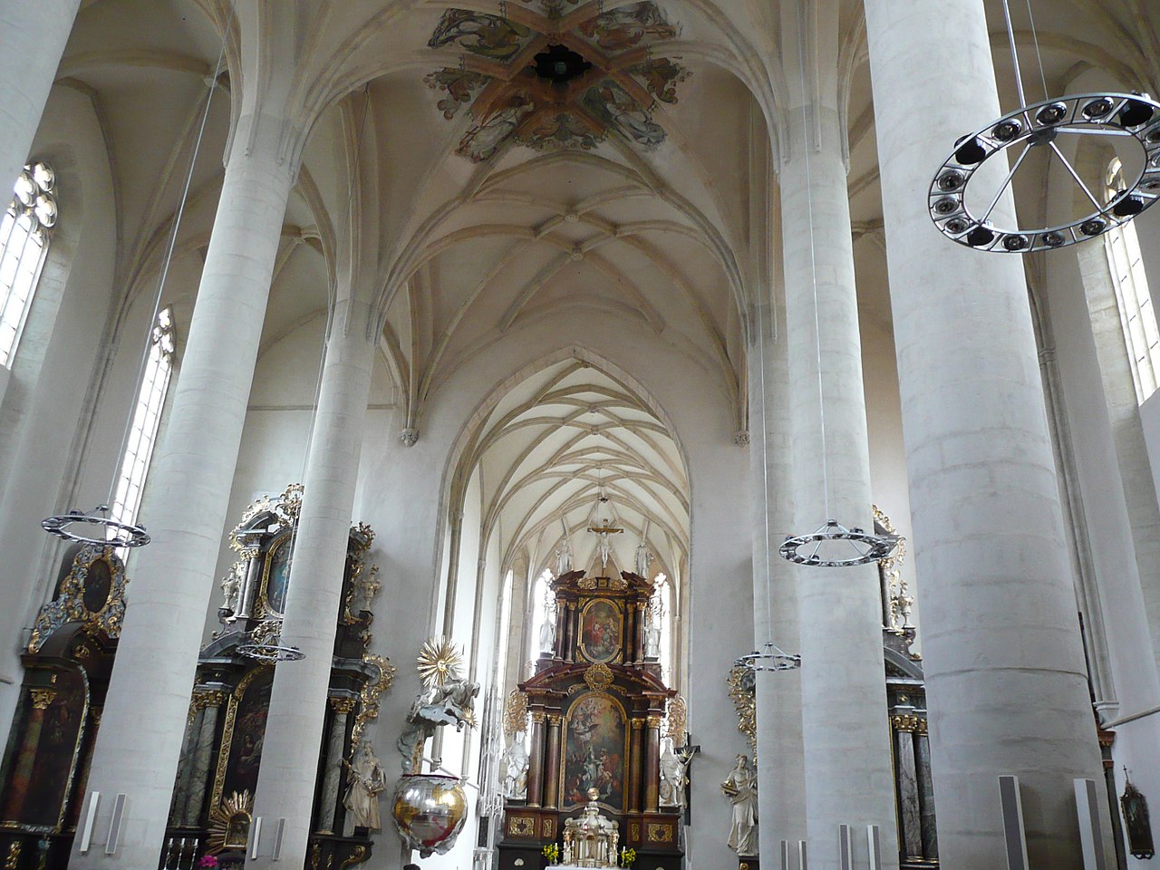 Interiér kostela sv. Martina