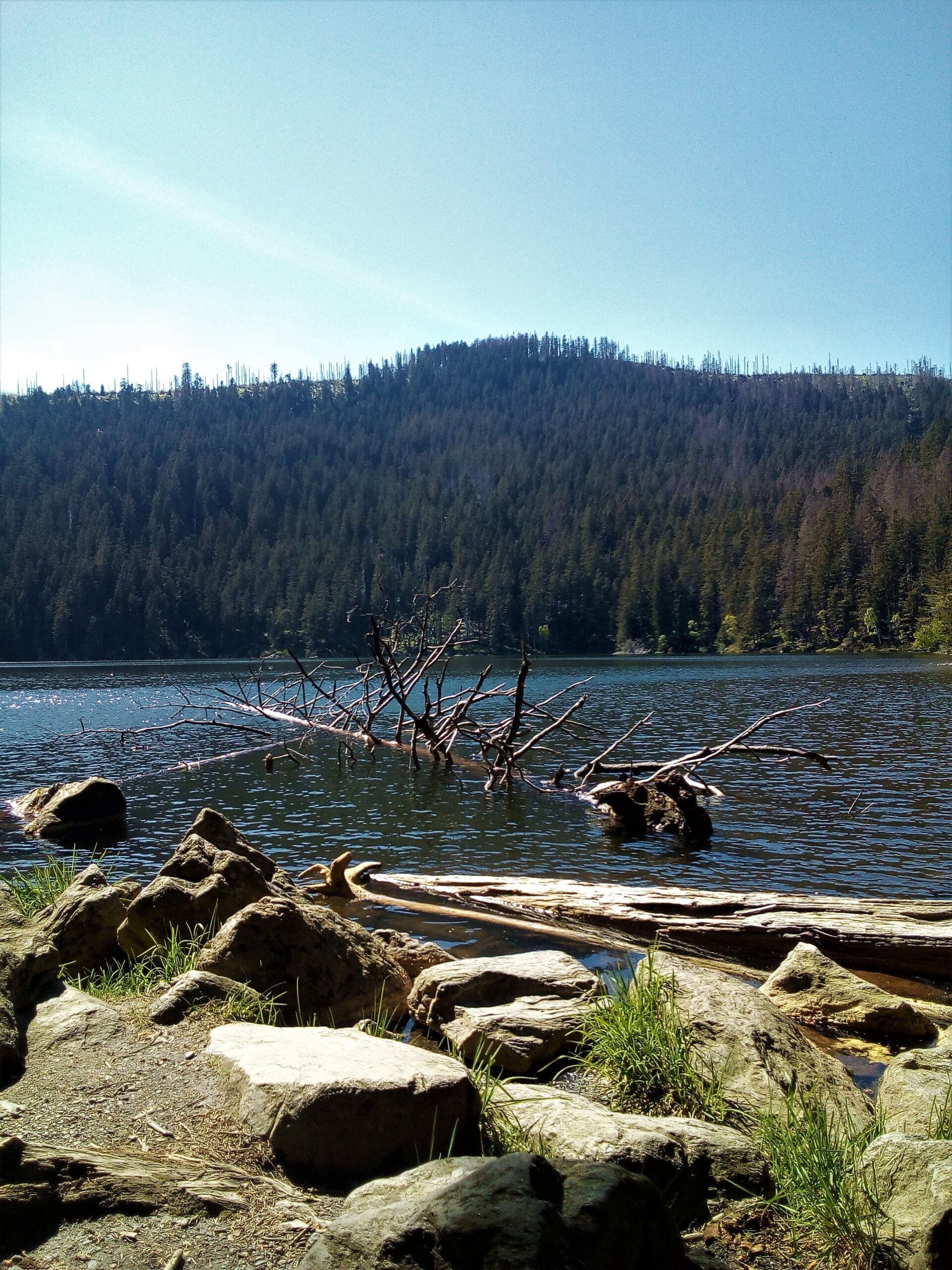 Hladina jezera - Čertovo jezero