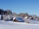Chaty na Gruni v zimě