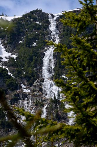 Vodopád na jaře - Pančavský vodopád