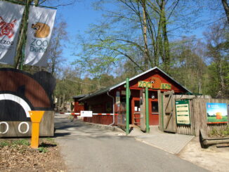 Vstup do Zoo Děčín