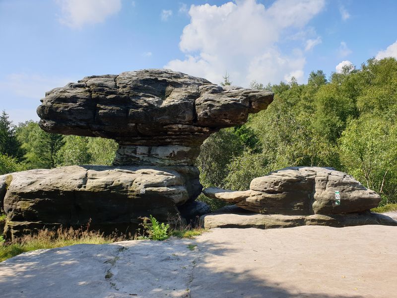 Tiské stěny v Chráněné krajinné oblasti Labské pískovce. Foto: Jiří Petruželka