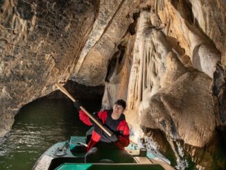 Punkevní jeskyně v Moravském krasu. Foto: Jaroslav Šanda. Zdroj: Správa jeskyní ČR