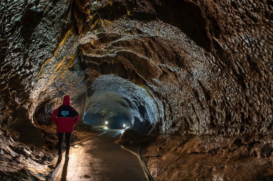 Punkevní jeskyně v Moravském krasu. Foto: Jaroslav Šanda. Zdroj: Správa jeskyní ČR