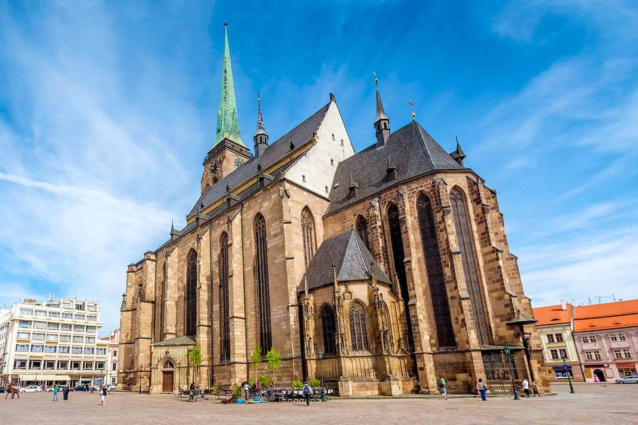Plzeňský kraj - město Plzeň a katedrála sv. Bartoloměje