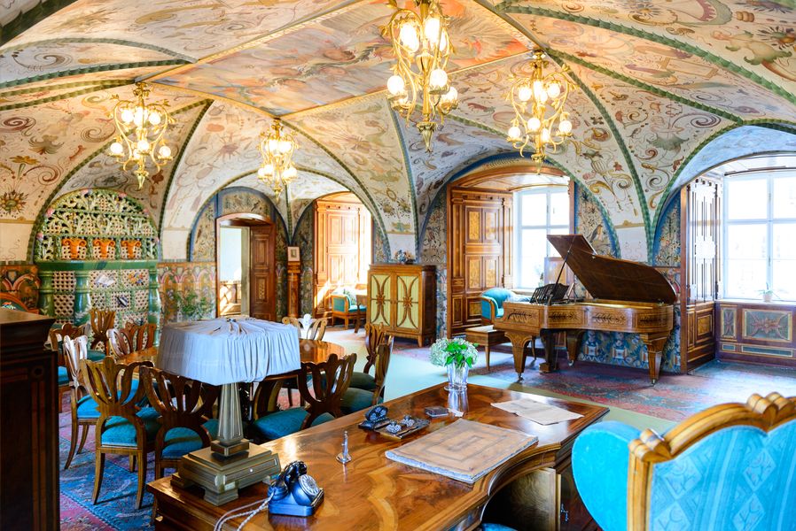 Interiér na zámku v Novém Městě nad Metují