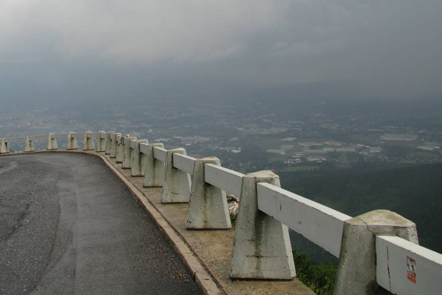 Výhled z Ještědu. Foto: Alice Suchá