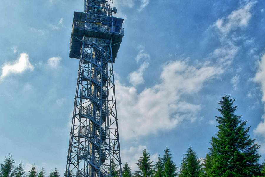 Ústí nad Orlicí: rozhledna Andrlův Chlum. Foto: Chata Hvězda