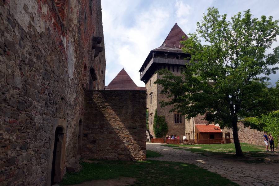 Hrad Lipnice nad Sázavou. Foto: flickr.com / Donald Judge