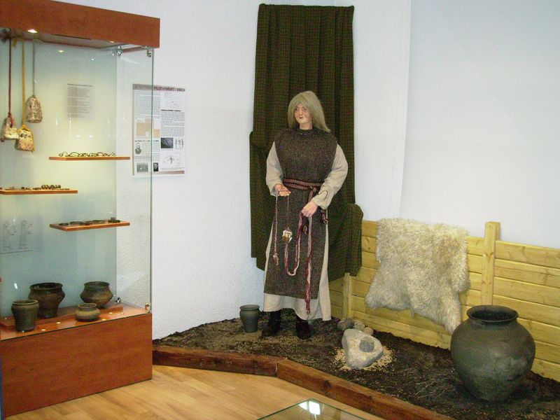 Expozice v muzeu Keltů. Zdroj foto: obec Dobšice