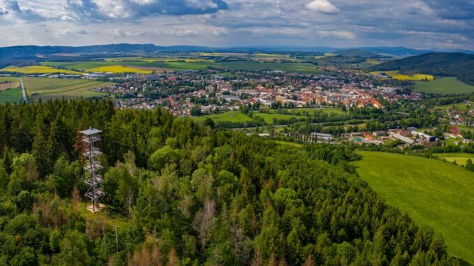 Výhled na Moravskou Třebovou. Zdroj fotografie: Město Moravská Třebová