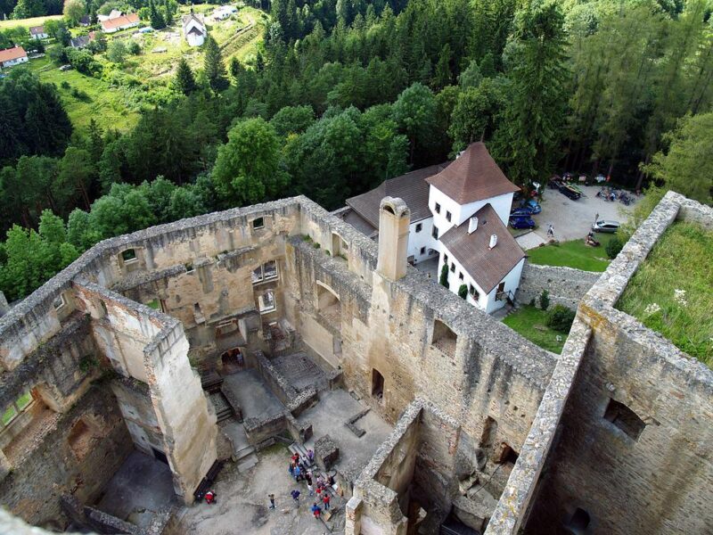 Česká Kanada – hrad Landštejn. Zdroj foto: Pixabay.com