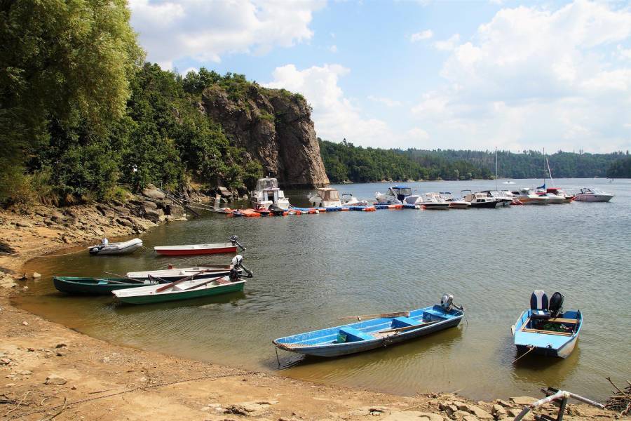 Dalešická přehrada. Foto: Pixabay.com / ivabalk