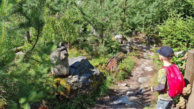 Cesta Českou Kanadou na Ďáblovu prdel. Foto: Jiří Novotný