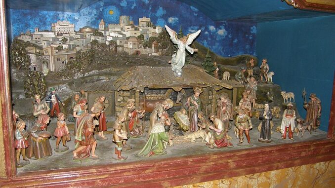 Jesličky ve Vranově, kostel Narození Panny Marie. Autor: Lasy. Zdroj: Commons Wikimedia (CC BY-SA 3.0)
