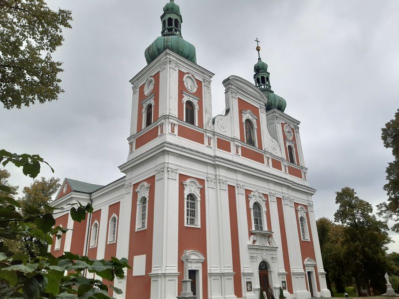 Poutní kostel Panny Marie Sedmibolestné u Krnova. Foto: Anna Petruželková