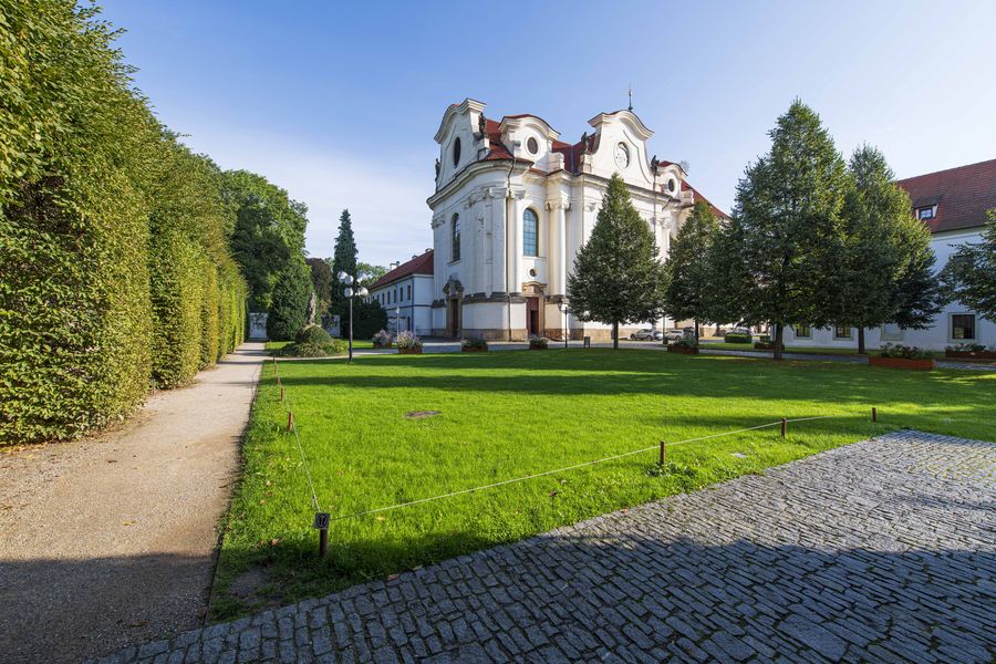 Bazilika svaté Markéty. Zdroj: Břevnovský klášter