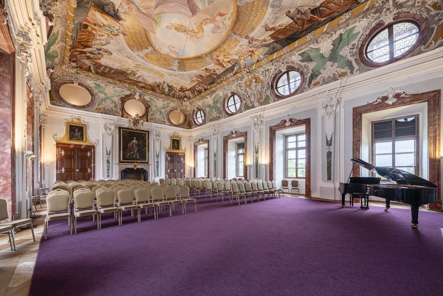 Tereziánský sál. Zdroj: Břevnovský klášter