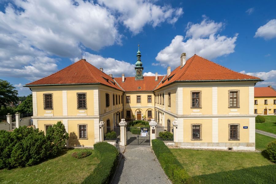 Budova zámku v Kladně. Foto: Karel Greif. Zdroj: Kladenský zámek