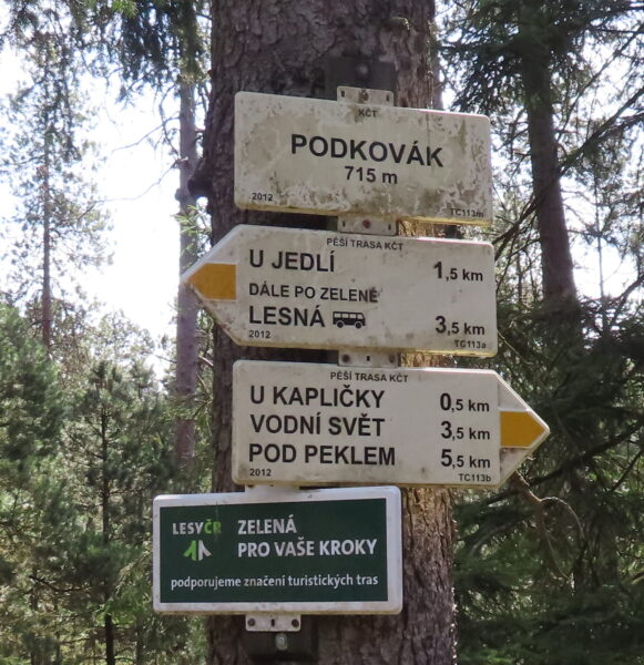 Lokalita Podkovák v CHKO Český les. Zdroj foto a autor: Pavla Košík Jelínková
