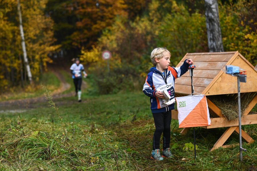 Orientační bod běhu. Zdroj: Czech Tour.