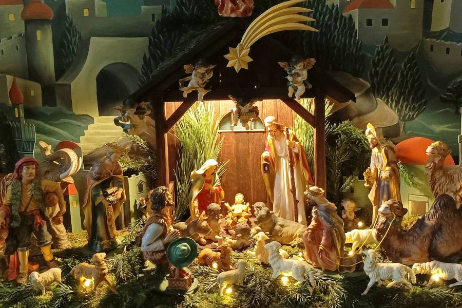 Vánoční výstava betlémů v Muzeu hraček Stuchlíkovi