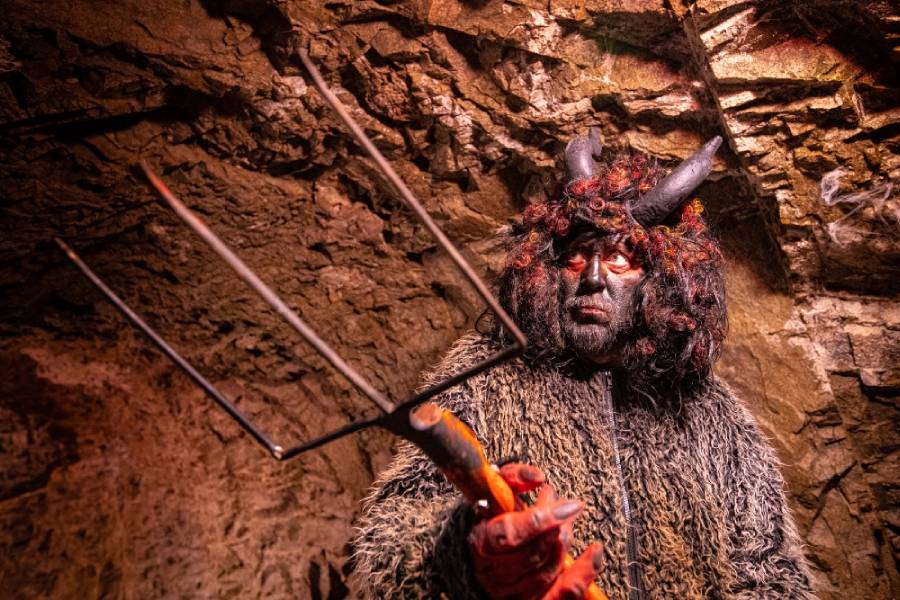 Mikulášská akce pro děti Peklo v podzemí