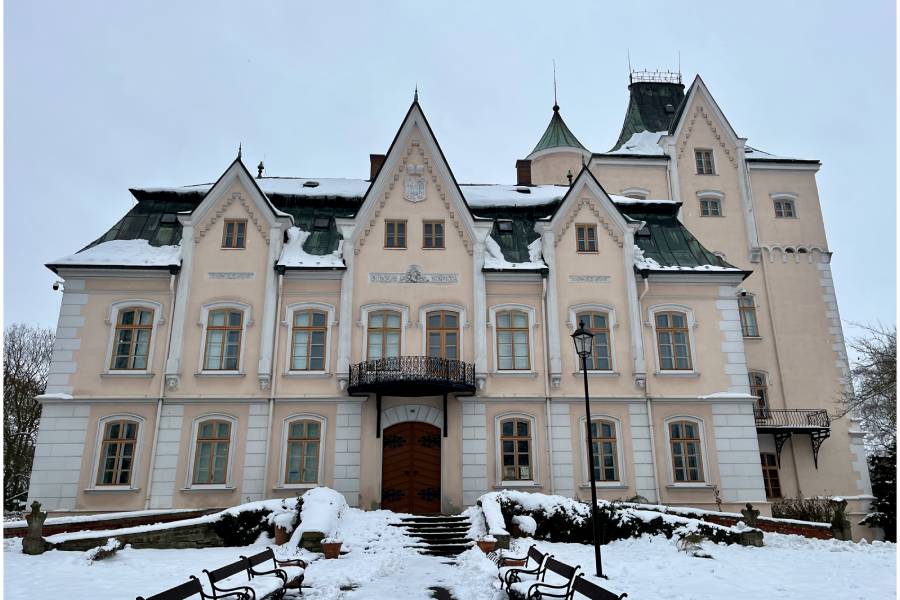 Nový zámek ve Studénce v barokním slohu. Foto: Nikola Doubková