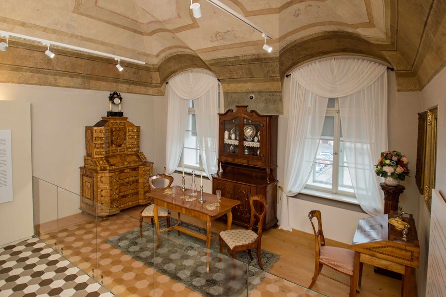 Dějiny Kolína, Veigertovský dům. Zdroj: Regionální muzeum v Kolíně