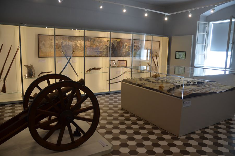 Expozice bitvy, Veigertovský dům. Zdroj: Regionální muzeum v Kolíně