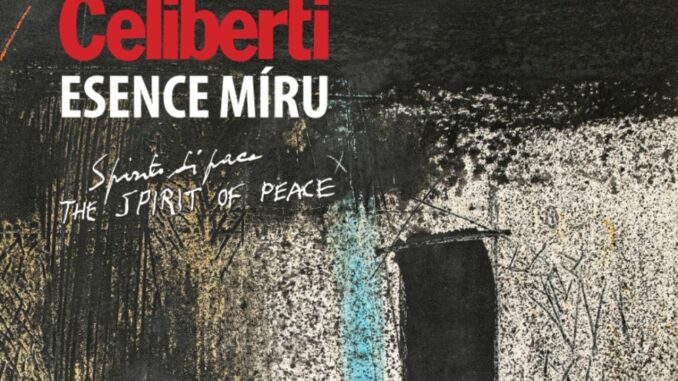 Giorgio Celiberti, Esence míru, ořez plakátu. Zdroj: Italský kulturní institut.