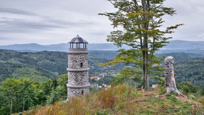 Rozhledna Bučina v Karlovarském kraji. Zdroj: Shutterstock.com/Jiri Igaz