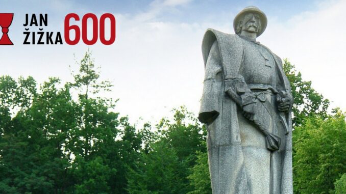 Jan Žižka na jihu Čech 600 let. Zdroj: Jihočeské muzeum v Českých Budějovicích.