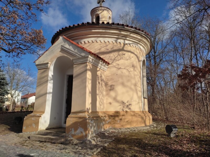 Kaple svatý Kříž, Boží hrob. Zdroj foto a autor: Pavla Košík Jelínková