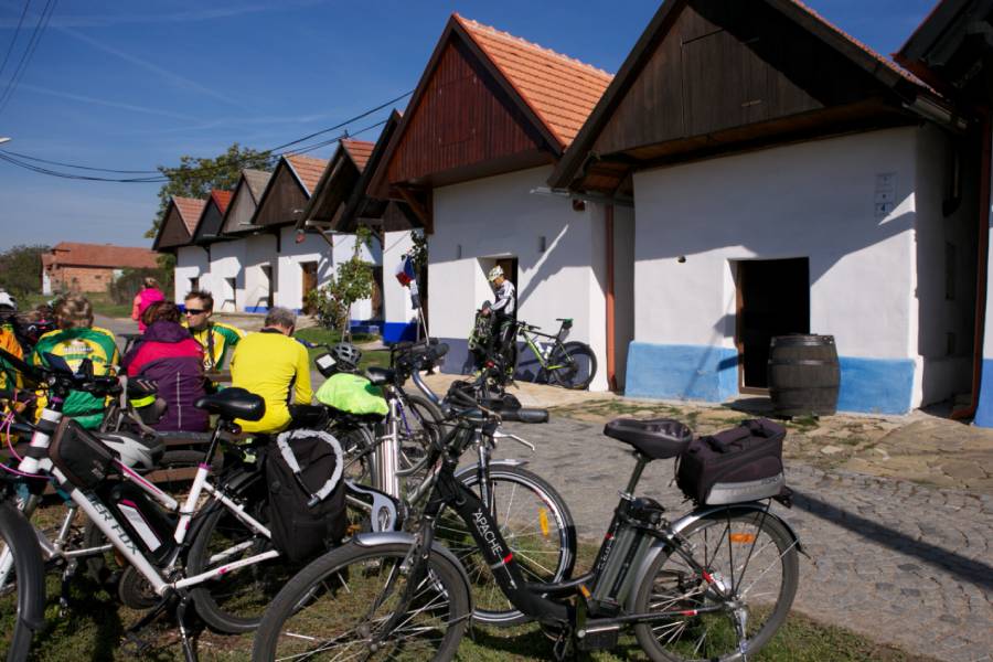 Na kole vinohrady Uherskohradišťska