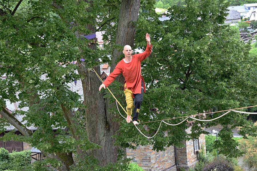 Historický den na hradě Šternberk. Zdroj: Národní památkový ústav