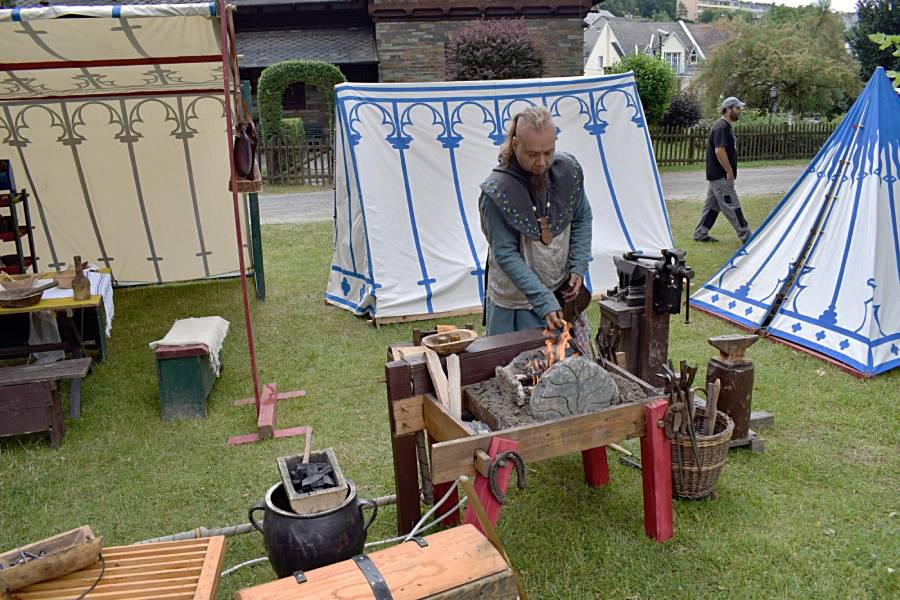 Historický den na hradě Šternberk. Zdroj: Národní památkový ústav