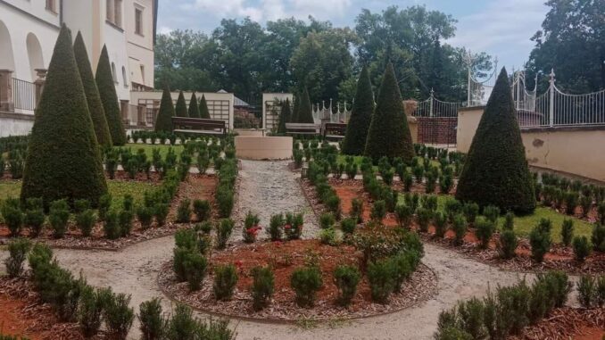 Parkánové zahrady na historických hradbách. Foto: Ivana Vondráčková