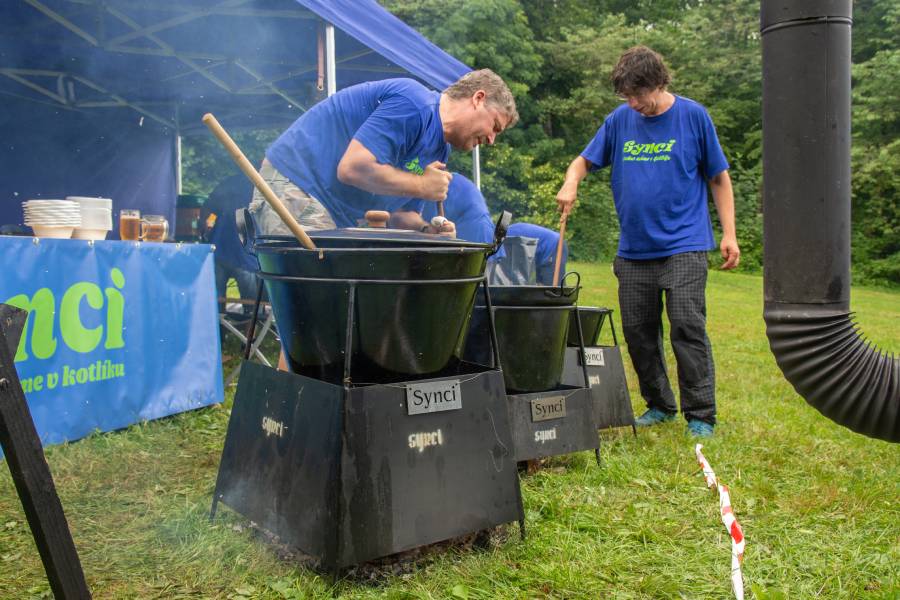 Gulášové slavnosti ve Frenštátu pod Radhoštěm. Foto: Dominik Bartoň. Zdroj: Městské kulturní středisko Frenštát pod Radhoštěm