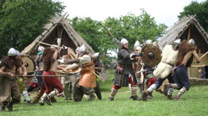 Historický festival Veligrad. Zdroj: Obec Modrá