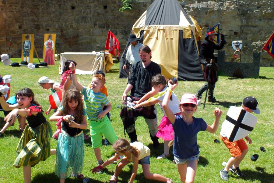 Turnaj králů v Praze. Zdroj: Rytíři Koruny České