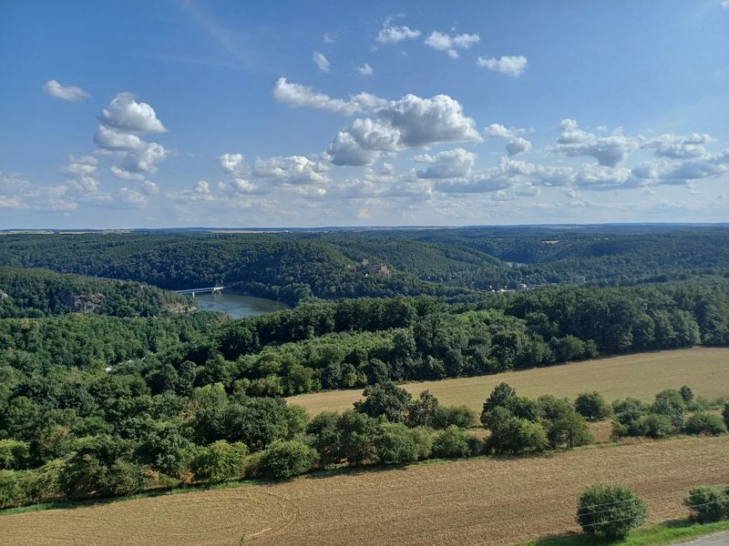 Výhled z rozhledny Rumburak. Foto: Anna Petruželková