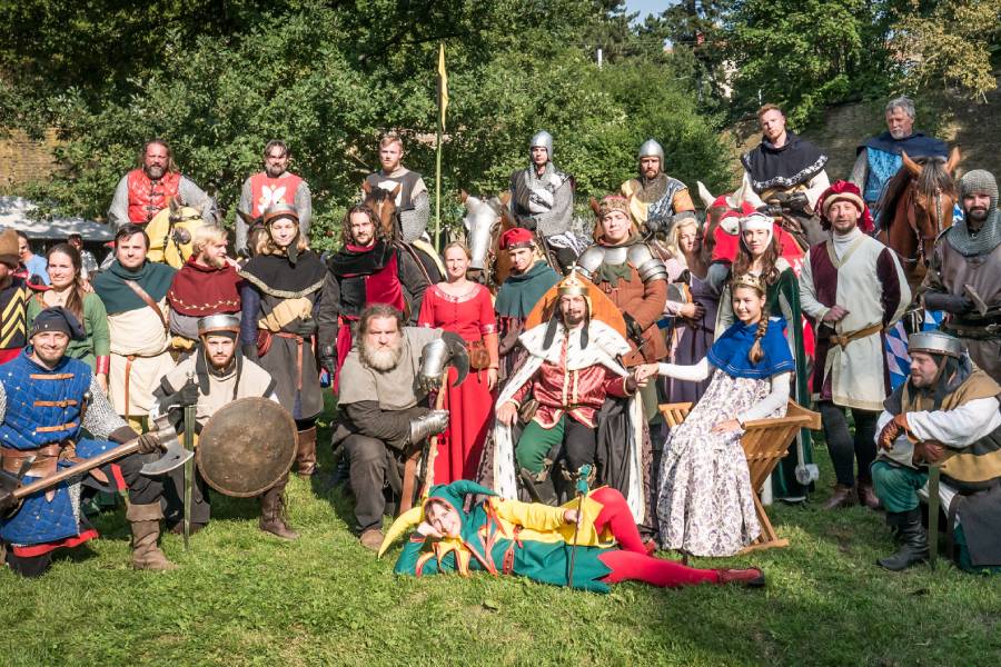 Turnaj králů v Praze. Zdroj: Rytíři Koruny České