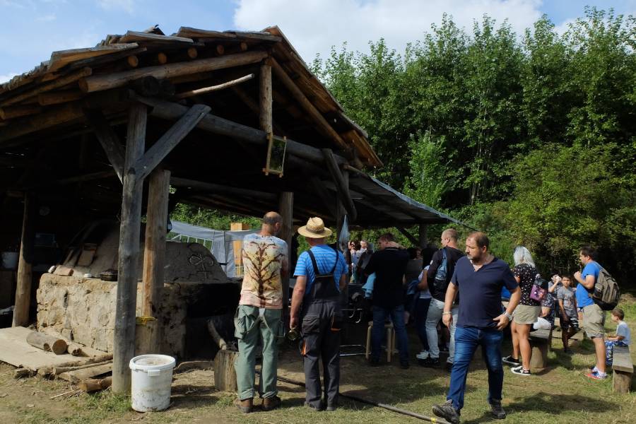 Pec - akce o středověkých pecích. Zdroj: Muzeum Vysočiny Havlíčkův Brod