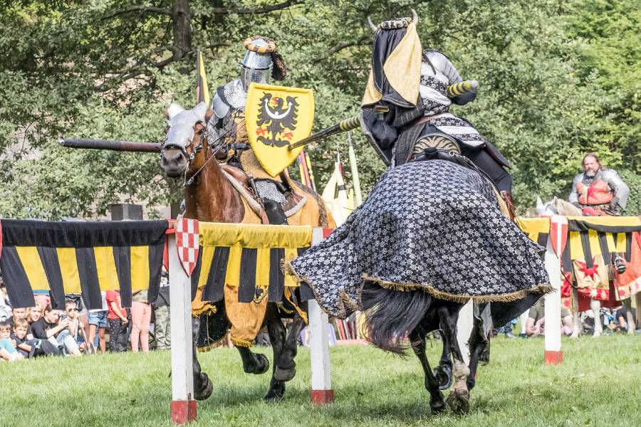 Turnaj králů v Praze. Zdroj: Rytíři Koruny České